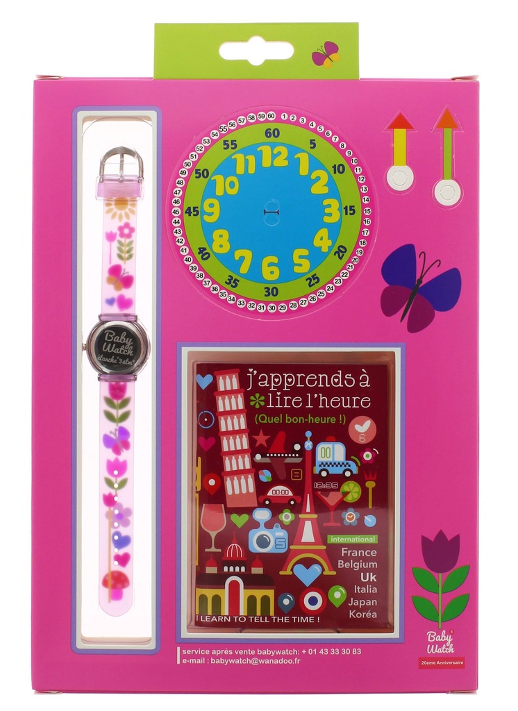 Montre Zap – Tulipe