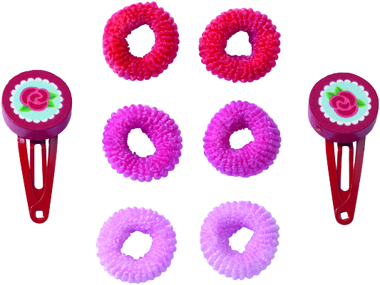 Rosenmädchen - Set à cheveux 