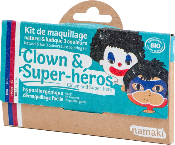 Kit de Maquillage Clown et Super-héros