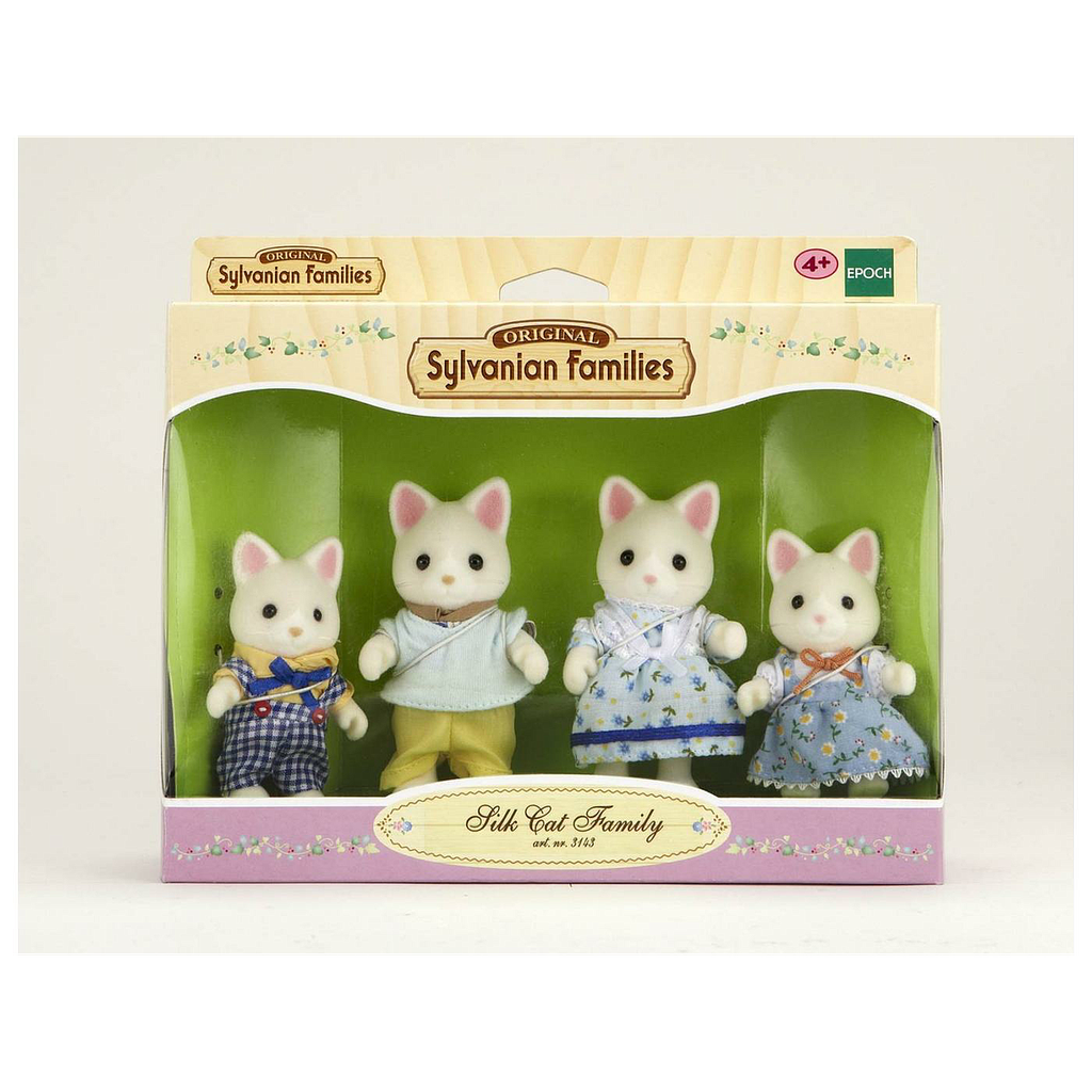 Famille Chat Soie (Sylvanian Families)