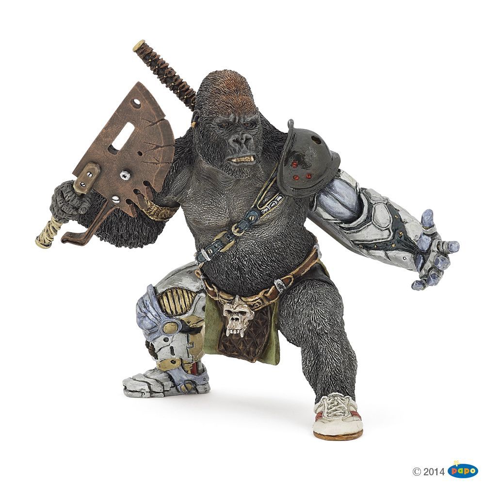 Mutant gorille, Figurine du Monde Fantastique Papo