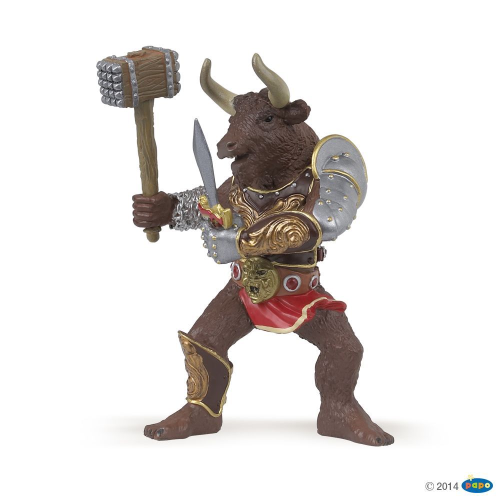 Minotaure , Figurine du Monde Fantastique Papo