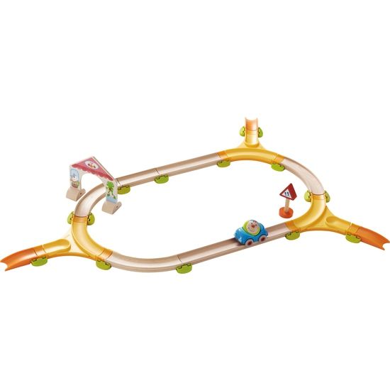 Kullerbü Toboggan - Circuit de jeu Rond-point en tire-bouchon