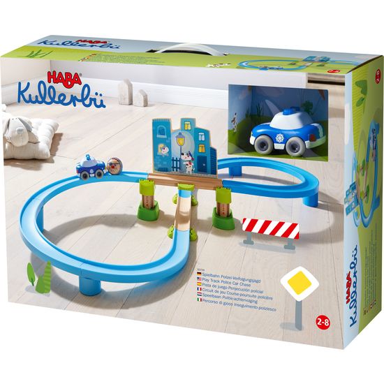 Kullerbü Toboggan - Boîte de base - Circuit de jeu Course-poursuite policière