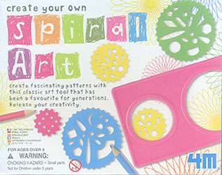 4M Crea CRAFT: CREE-TA PROPRE OEUVRE D'ART SPIRALE