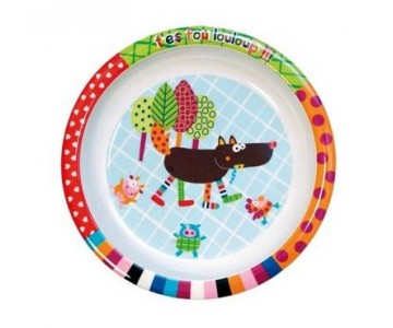 Assiette Plate Louloup 