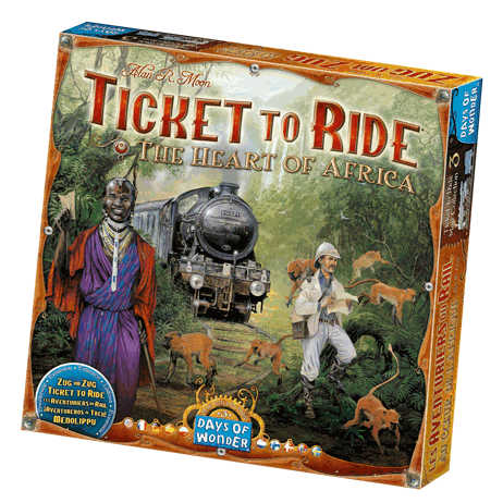 Aventuriers du rail - Map Collection - Africa FR/EN/DE