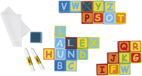 Cubes Premier plaisir des lettres