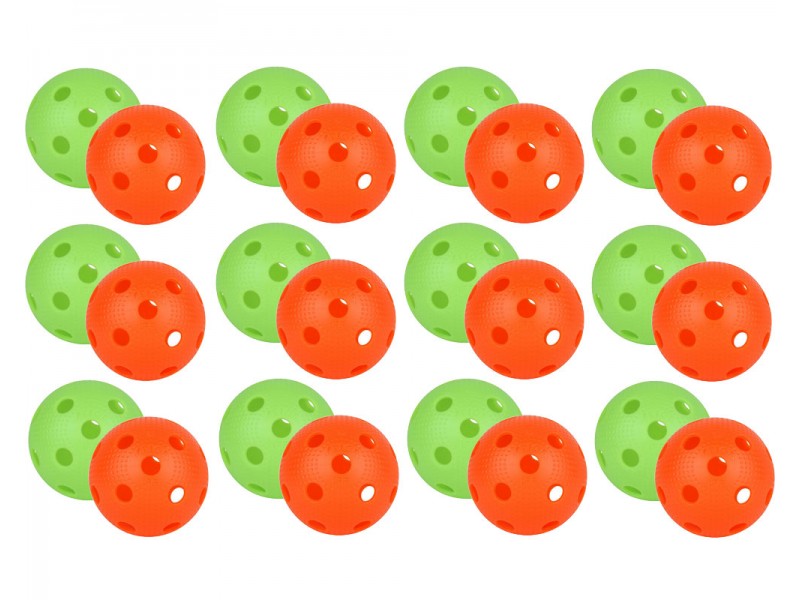 Floorball Balls EXS 24-p colours mix