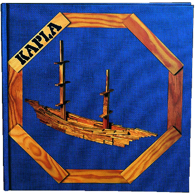 Livre d'art 2 Bleu Kapla