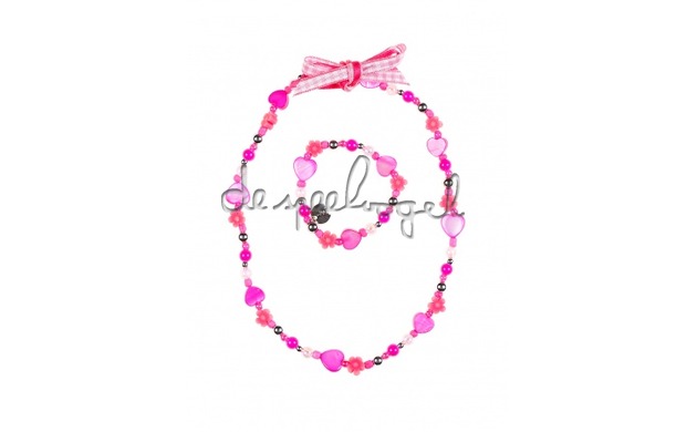Necklace & bracelet set Sofie (6 sets)