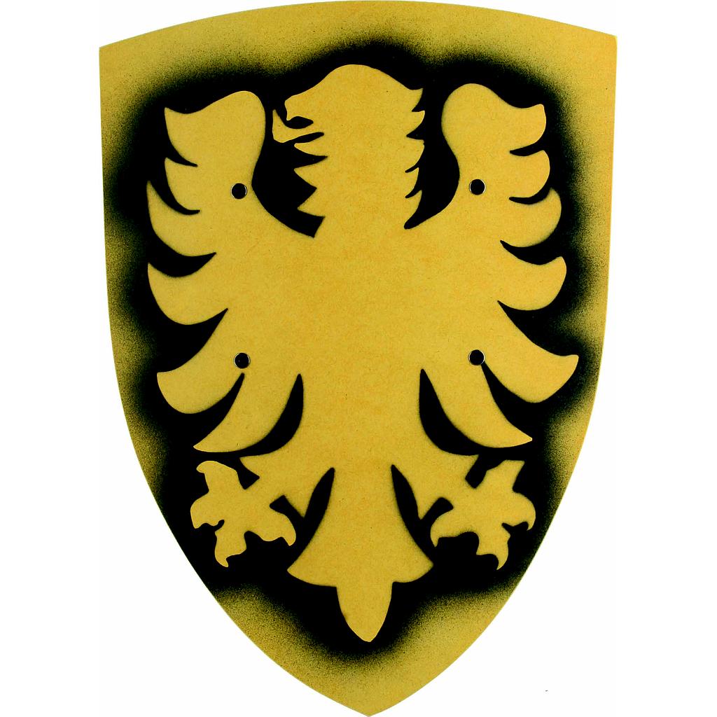 Petit Bouclier incurvé, Aigle jaune