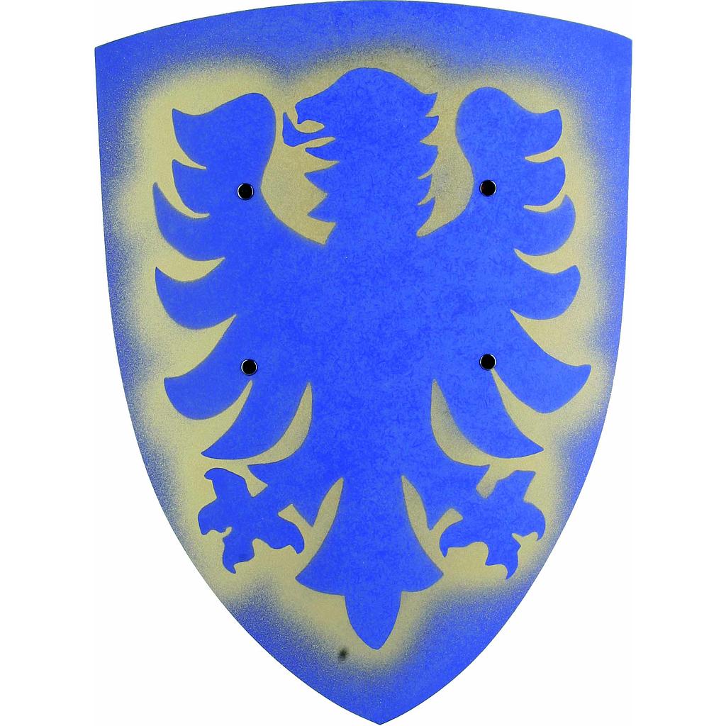 Petit Bouclier incurvé, Aigle, Bleu
