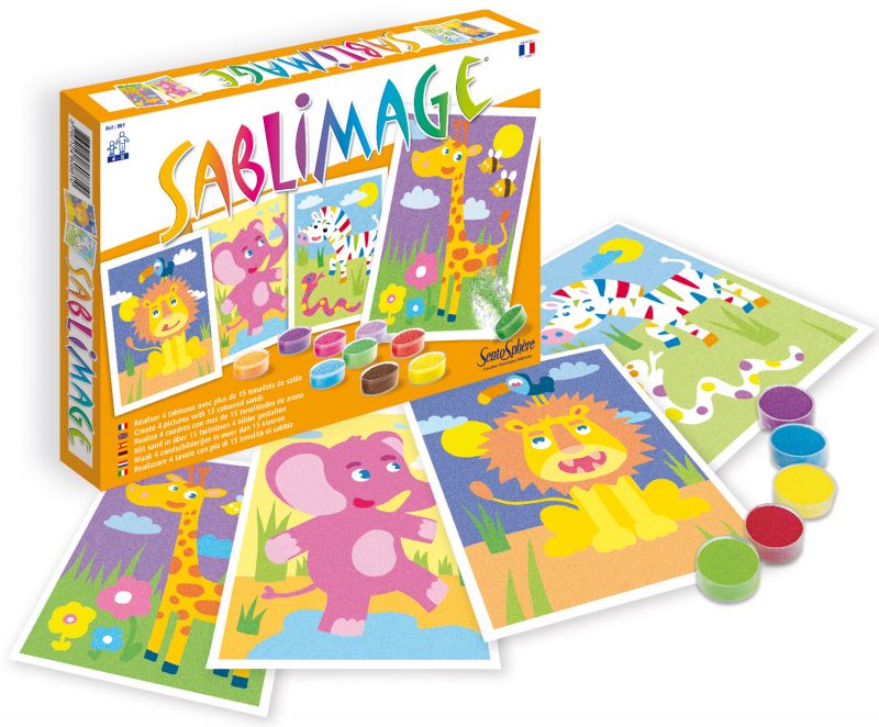 Sablimage - Faune Africaine FR/EN/NL/DE