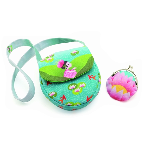 Sac et porte monnaie Melle Nénuphar  (Jeux D'Imitation - Coquetteries Djeco)