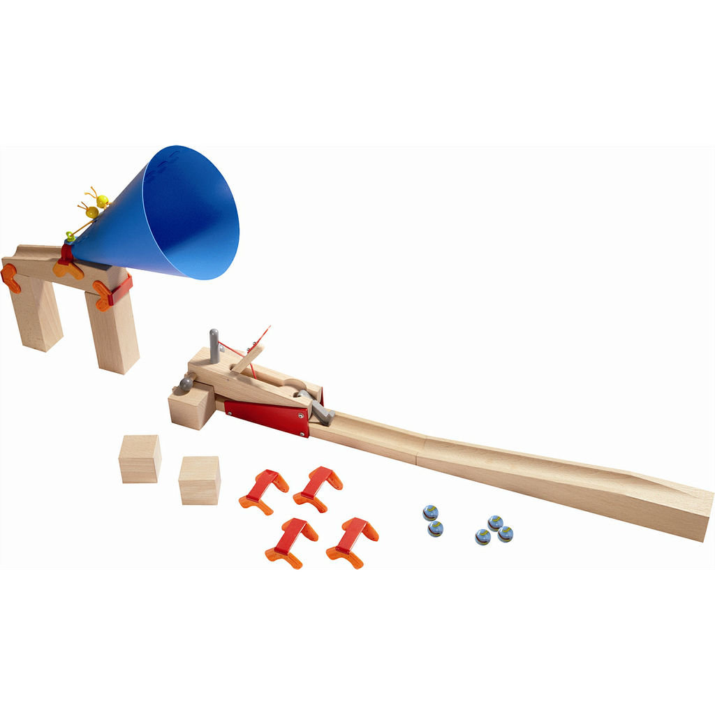Toboggan à billes - Boîte de base - Catapulte