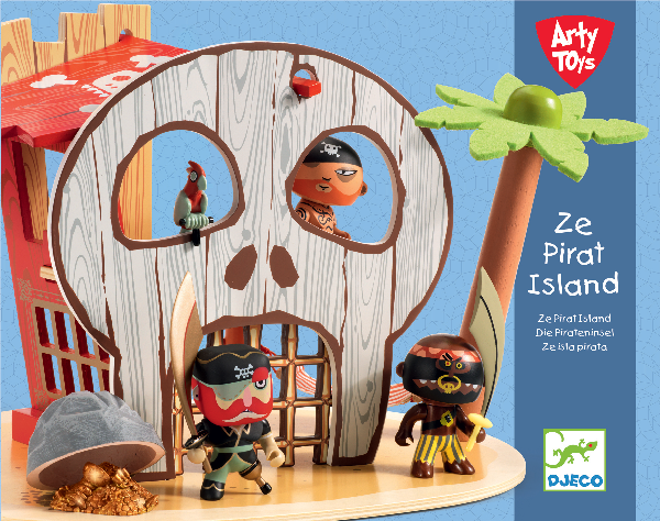 Ze pirat island  (Arty Toys - Pirates Djeco)
