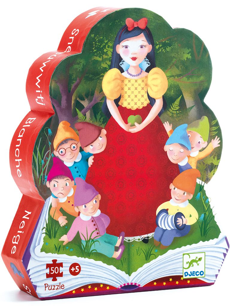 Blanche neige - 50 pcs* (Puzzles Silhouettes Djeco)