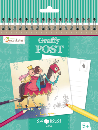 Graffy Post, Princesse et Chevaliers/Chevaux (Avenue Mandarine)