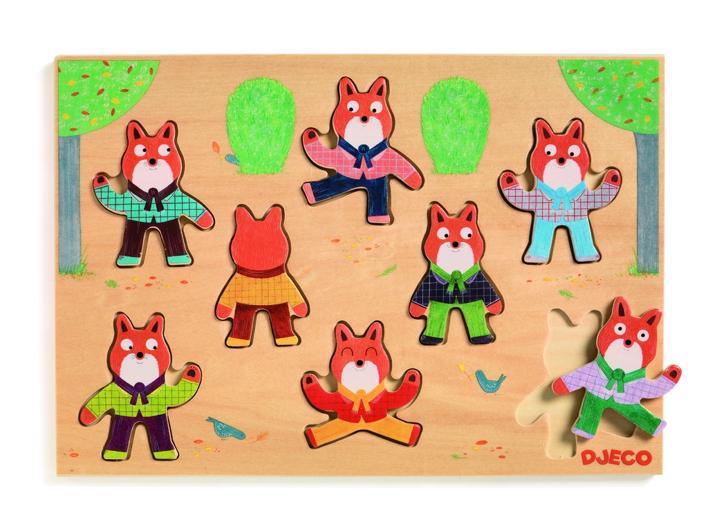 Foxymatch (Puzzles Bois Djeco)