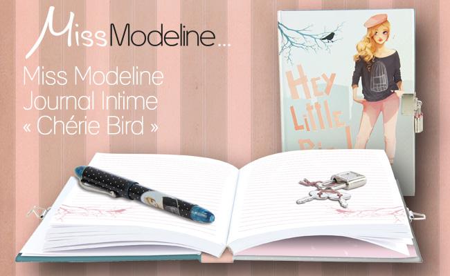 Miss Modeline, Journal intime  "Chérie Bird"