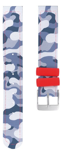 [TWI_arctcamo] Bracelet Camouflage Bleu des montres Twistiti