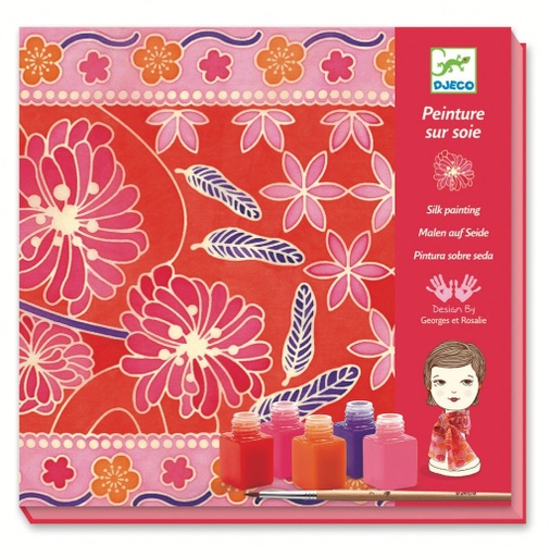 [DJE_DJ09851] Jardin japonais (Peinture Sur Soie Djeco)