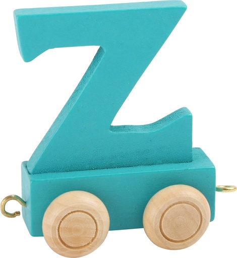 [LEG_10376] Lettre Wagon de Train Colorée Z