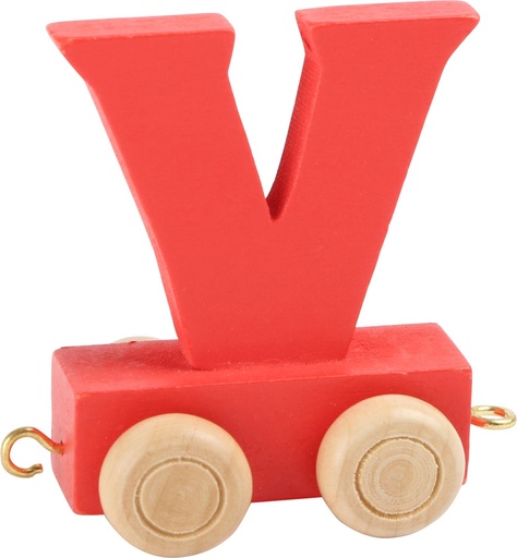 [LEG_10372] Lettre Wagon de Train Colorée V