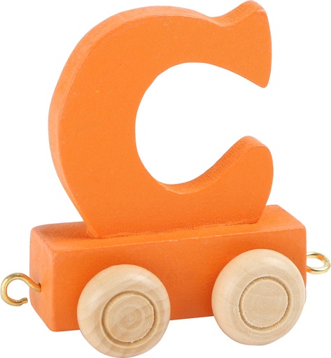 [LEG_10353] Lettre Wagon de Train Colorée C