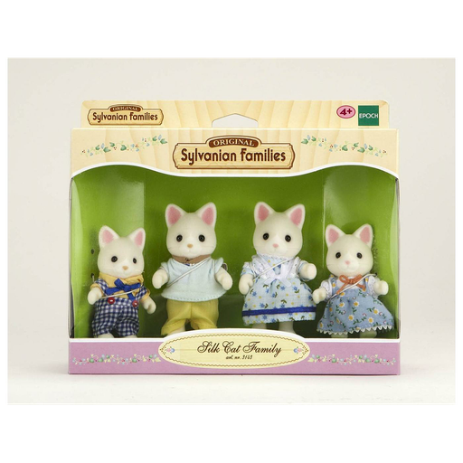 [SYL_3143] Famille Chat Soie (Sylvanian Families)