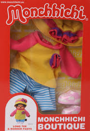 [OKU_335254730] Monchhichi Boutique long t-shirt et pantalon rayé