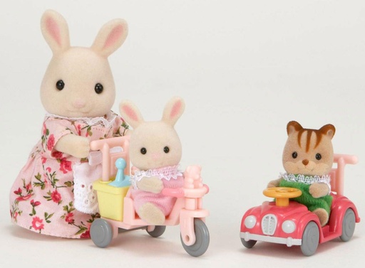 [SYL_3567] Tricycle & Mini Voiture Bebes (Sylvanian Families)