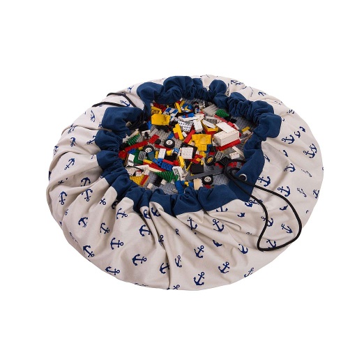[PLG_5425038799644] Sac de rangement et Tapis de jeux Play&Go motif Ancres