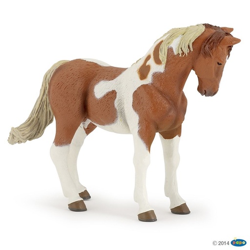 [PAP_51094] Jument pinto, Figurine des Chevaux, Poulains & Poneys Papo