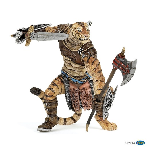 [PAP_38954] Mutant tigre, Figurine du Monde Fantastique Papo