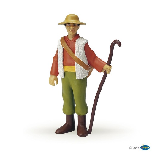 [PAP_39222] Berger, Figurine de La vie à la Ferme Papo
