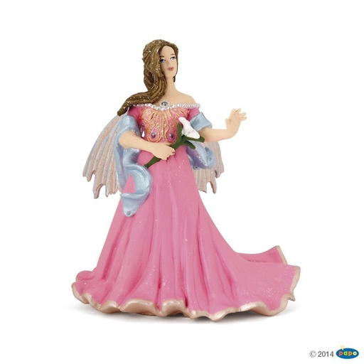 [PAP_38814] Elfe rose au lys , Figurine du Monde Enchanté Papo