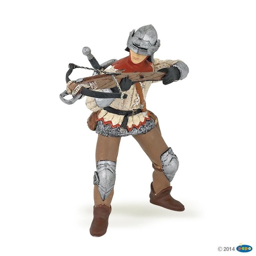 [PAP_39752] Arbalétrier rouge, Figurine du Monde Médiéval Papo