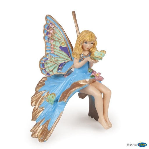 [PAP_38826] Enfant elfe bleue, Figurine du Monde Enchanté Papo