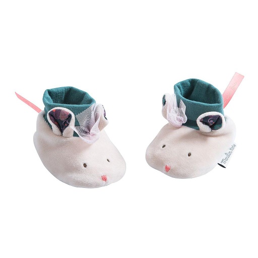 [MOU_664010] Chaussons Souris Il Était Une Fois Moulin Roty