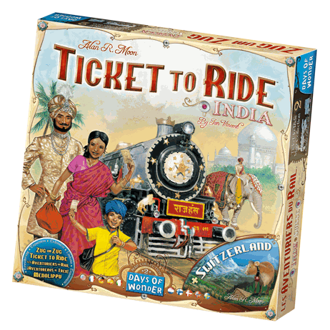 [ASM_75118] Aventuriers du rail - Map Collection - India/Suisse