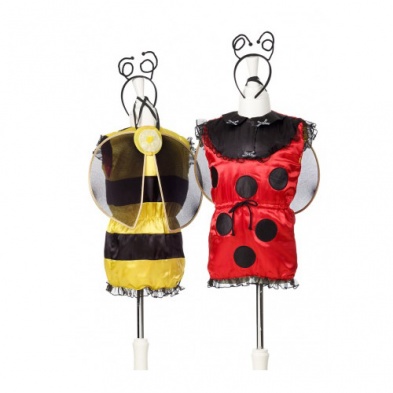 [SOU_276] Bee-Lady Bug set Maya (reversible), length 54 cm