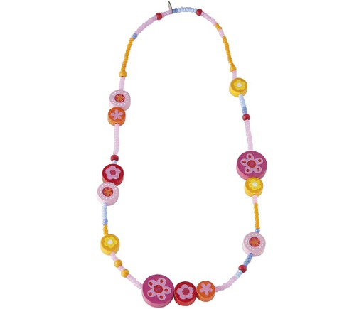 [HAB_7051] Blumenbälle - Collier