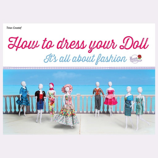 [ROO_B-113-01] Book “How to dress your doll” 