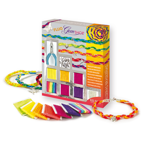 [ASM_32831] Bracelets Brésiliens Fluo - Gemshop (SentoSphère)