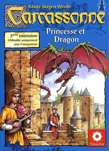 [ASM_70097] Carcassonne - ext. 3 - Damoiselle et Dragon FR