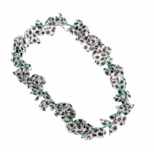 [FOL_09175] Collier Hawaï Football Noir/Blanc