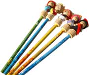 [MIK_A13] Crayon Poupée (Pack De 5 )