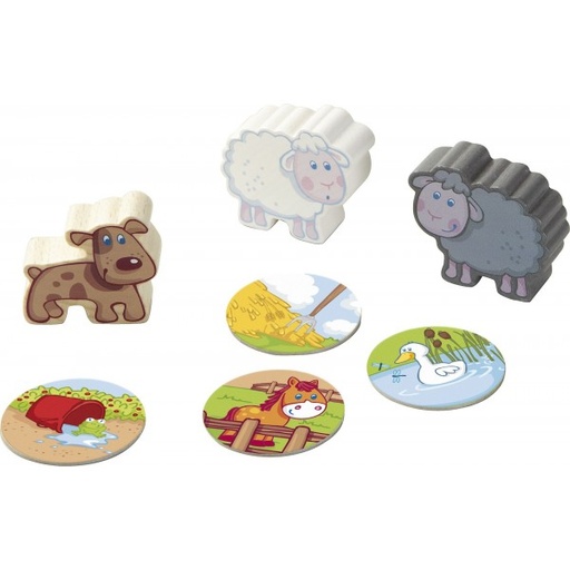 [HAB_5584] Figurines de jeu Troupeau de moutons